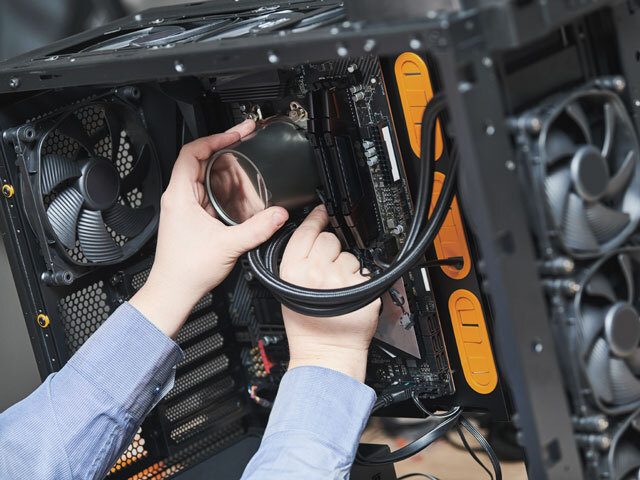 Wasserkühlung im PC-Gehäuse